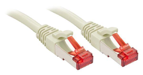 Lindy - Cavo patch - RJ-45 (M) a RJ-45 (M) - 1.5 m - PiMF (coppie in lamina di metallo) - CAT 6e - antiaggrovigliamento - grigio